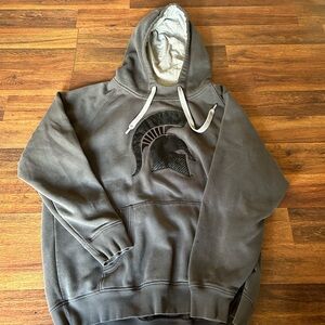 Gray Spartan Hoodie